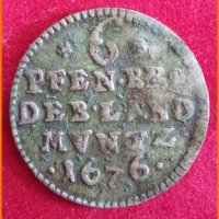   6 Pfennig 1676   I