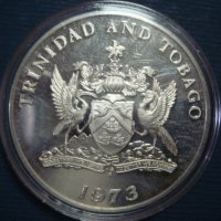 5 Dollars - Elizabeth II TRINIDAD AND TOBAGO 1973.