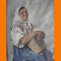     woman with a basket
