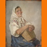    woman with a basket